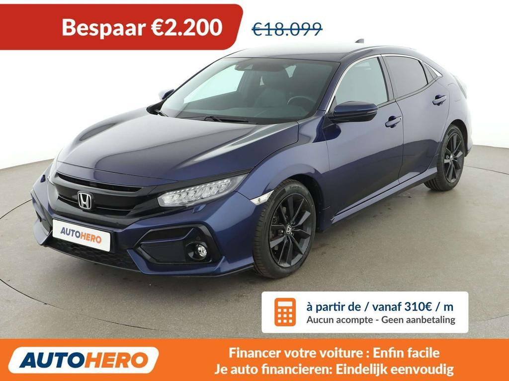 Honda Civic 1.0 VTEC Elegance (bj 2020, automaat), Auto's, Honda, Gebruikt, https://public.car-pass.be/vhr/096184ec-6b4d-4665-b152-c6543999eae6