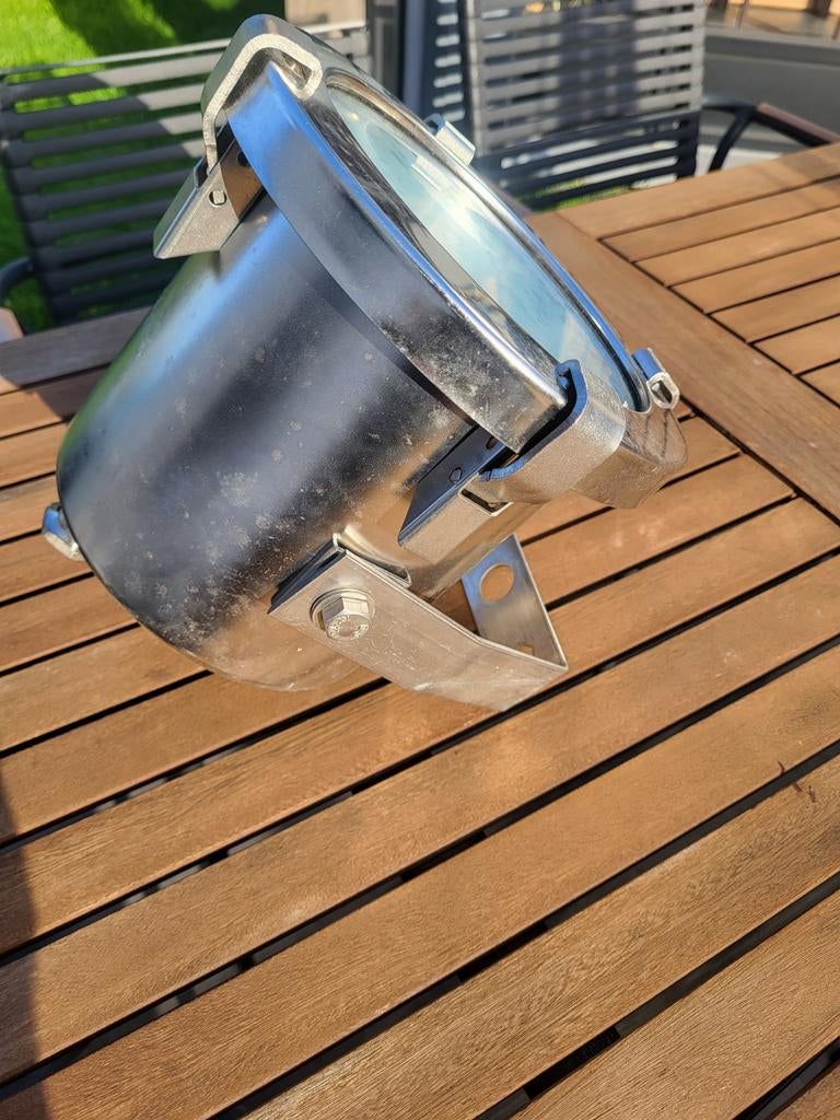 BEGA 9638 50W 220V Kan ook onderwater is nooit gebruikt., Ophalen, Inox