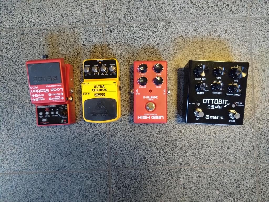 Effectenpedalen, Muziek en Instrumenten, Effecten, Chorus, Ophalen of Verzenden