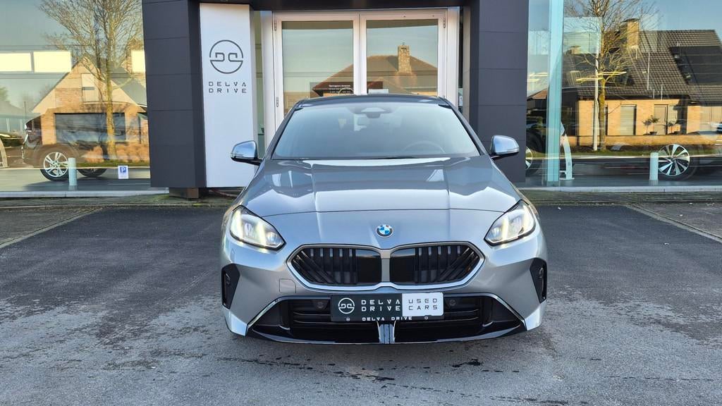 BMW 120 120i M Sport Automaat | Leder, Auto's, Gebruikt, Zwart, Leder, 5 zetels