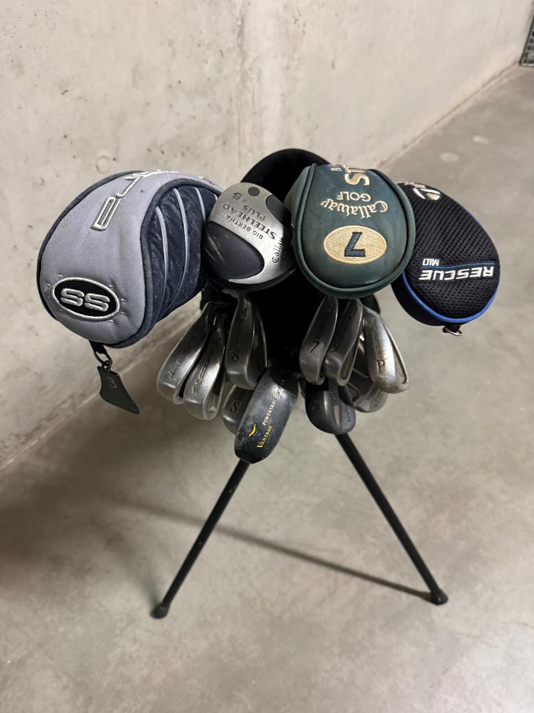 Golfset Cobra 14 delig, Sport en Fitness, Golf, Ophalen, Gebruikt, Club, Callaway