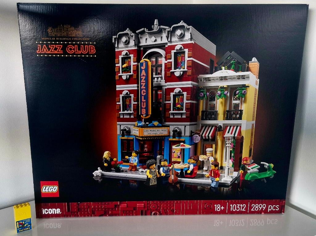 Lego 10312 Jazz Club, Kinderen en Baby's, Speelgoed | Duplo en Lego, Nieuw, Lego, Complete set, Ophalen of Verzenden
