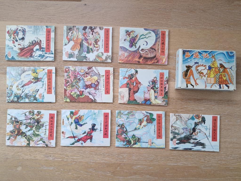 10 Chinese stripverhalen in box, Boeken, Complete serie of reeks, Ophalen of Verzenden, Zo goed als nieuw