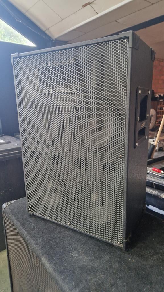 Actieve speaker 4x 8 inch + hoorn, Audio, Tv en Foto, Ophalen