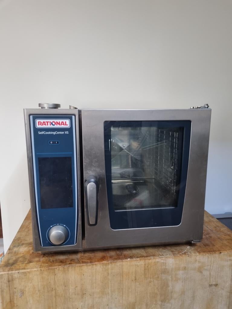 Rational SelfCookingCenter XS + 89 reinigingstabletten, Elektronische apparatuur, Ovens, Hete lucht, 60 cm of meer, Zo goed als nieuw