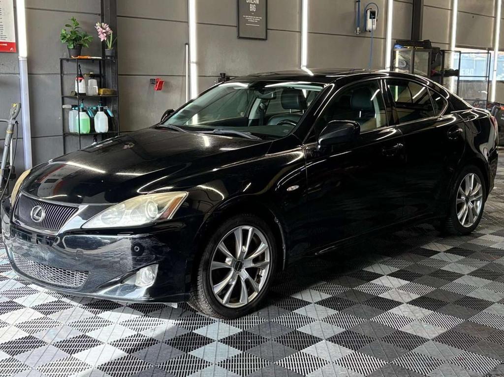 Lexus IS 220d D-CAT Business BJ 2007 169d KM, Auto's, Lexus, 4 deurs, Stof, Gebruikt, Zwart