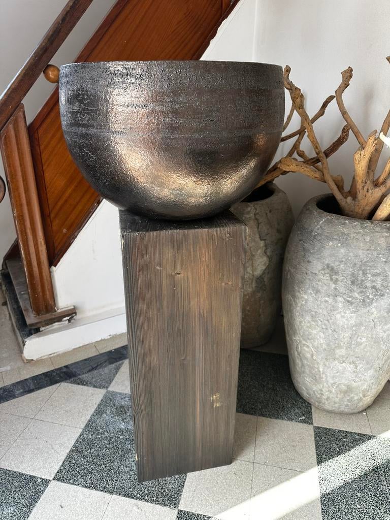 Houten zuil, Huis en Inrichting, Woonaccessoires | Zuilen en Pilaren, Ophalen, Zo goed als nieuw