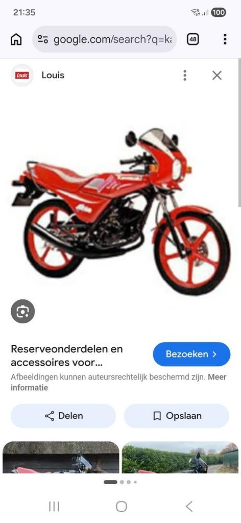 Gezocht kawasaki ar50 ter restauratie, Fietsen en Brommers, Ophalen