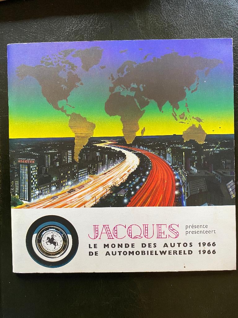 Le monde de l'automobile 1966 - Jacques, Enlèvement ou Envoi, Utilisé, Album d'images