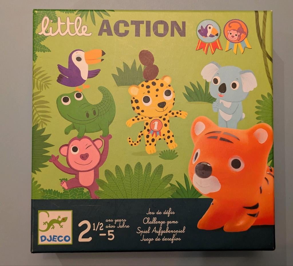 Little Action 2,5 tot 5 jaar Djeco jungle, Enlèvement