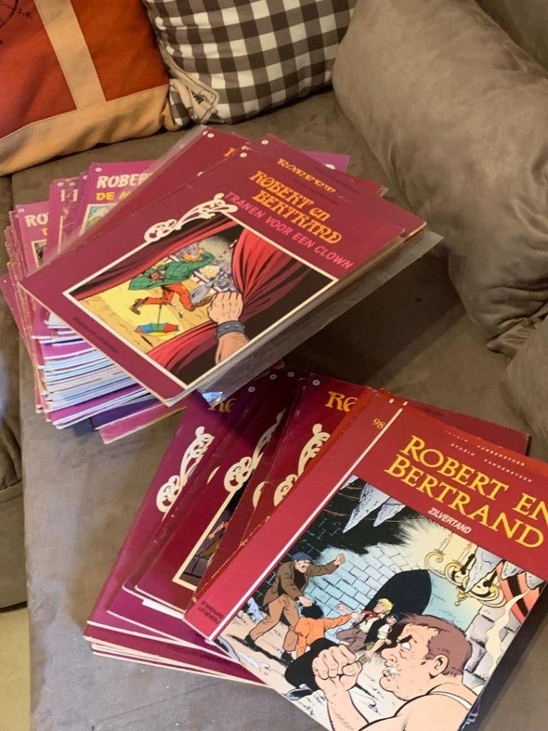 strips robert en bertrand, Complete serie of reeks, Ophalen, Gelezen, Studio  Vandersteen