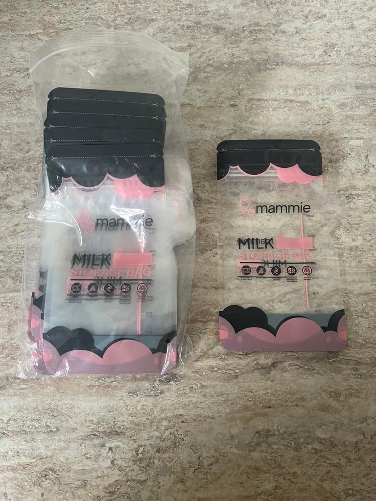 Opslagzakje voor moedermelk, Ophalen, Nieuw