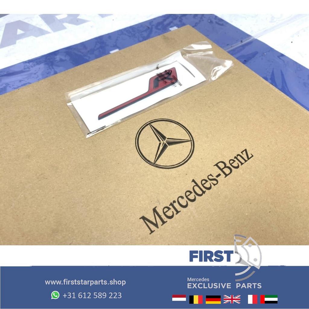 ROOD R LOGO EMBLEEM Mercedes AMG GT A C CLA CLK CLS CL G GL, Utilisé, -, -, Enlèvement ou Envoi