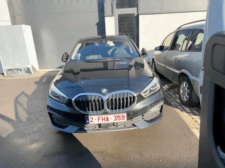 BMW 116d, Auto's, BMW, Automaat, Zwart, Diesel, 5 deurs