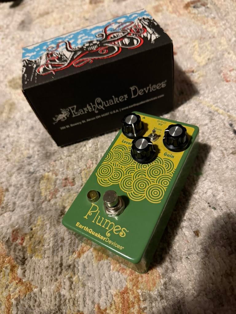 Earthquaker Devices Plumes, Muziek en Instrumenten, Effecten, Ophalen of Verzenden, Zo goed als nieuw