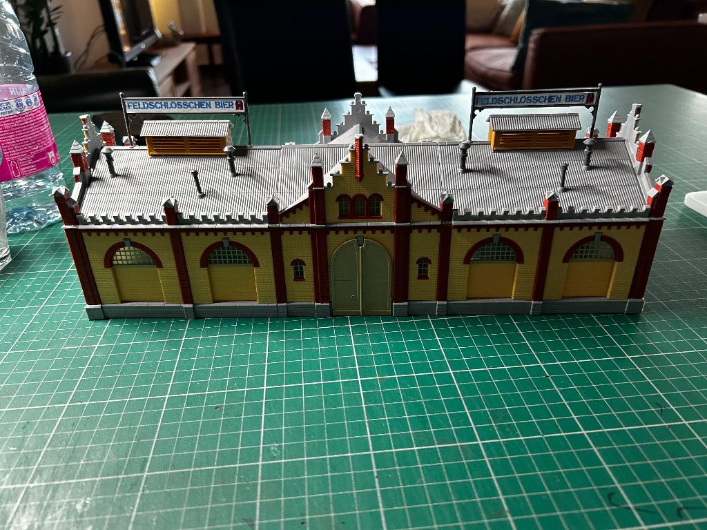 Complete Brouwerij Ho (1/87) Faller, Hobby en Vrije tijd, Modelbouw | Figuren en Diorama's, Ophalen, Zo goed als nieuw, 1:50 of kleiner