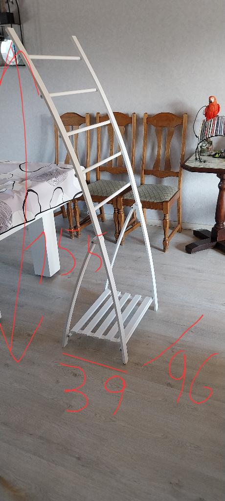 Handdoekrek  badkamer, Ophalen, Zo goed als nieuw, Wit, Handdoekenrek