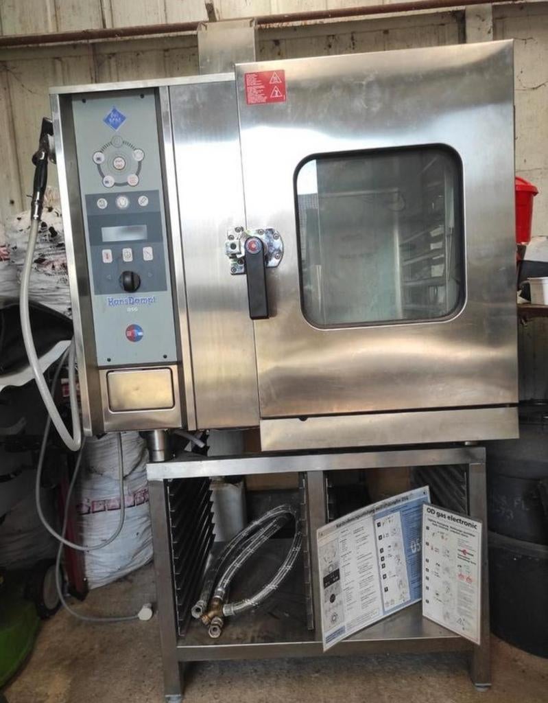 Stoomoven, Enlèvement