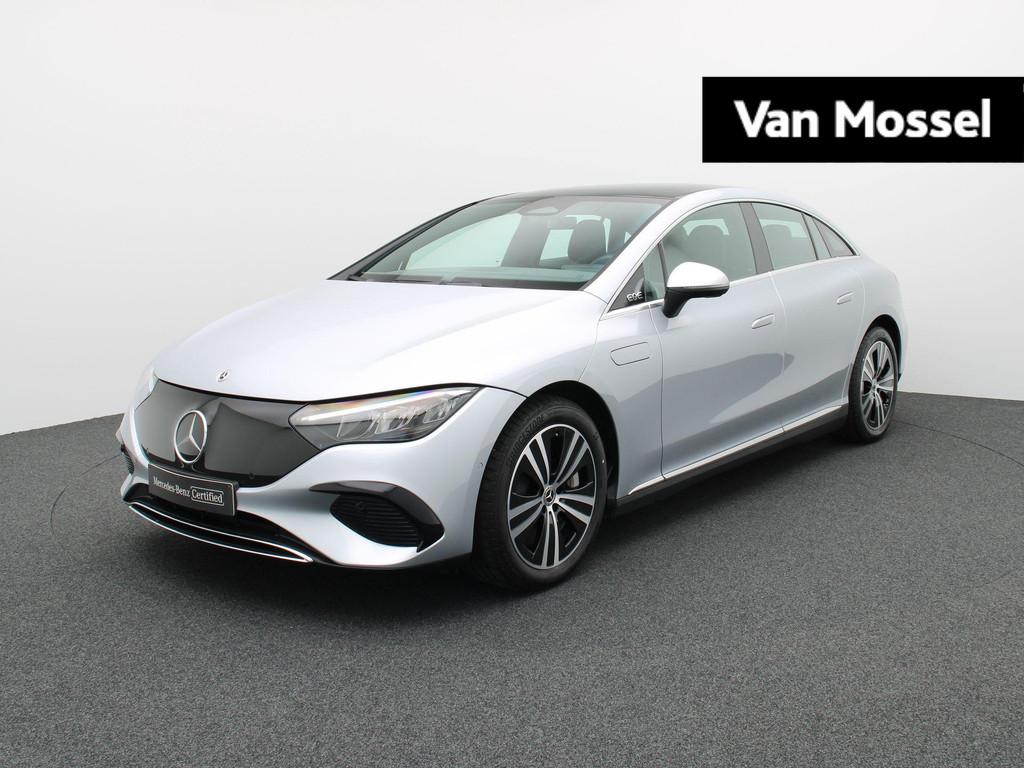 Mercedes-Benz EQE 300 Business Line + LEDER + PANORAMISCH DA, Auto's, Mercedes-Benz, Automaat, Gebruikt, Regensensor, EQE
