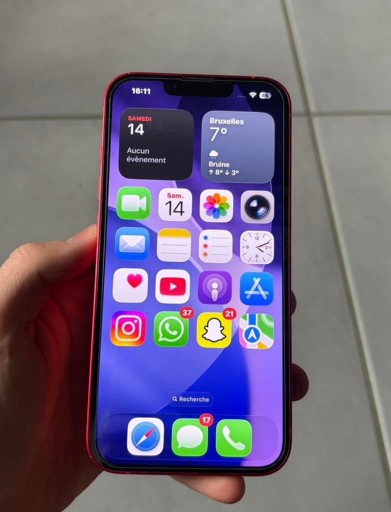 Iphone 14, Enlèvement, Comme neuf, IPhone 14