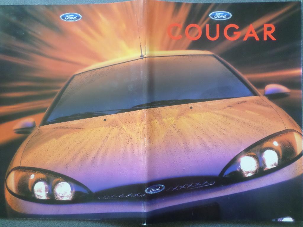 Brochure Ford Cougar 1998 - FRANÇAIS, Livres, Autos | Brochures & Magazines, Enlèvement ou Envoi, Ford