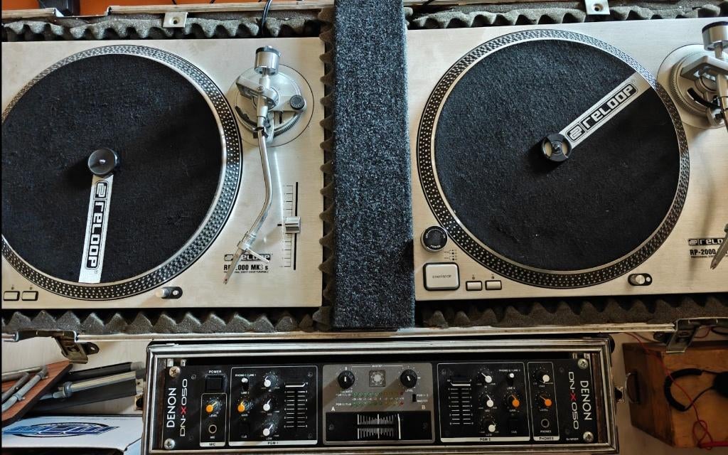 DJ set voor vinyl en computer, Ophalen, Gebruikt, Dj-set, Reloop