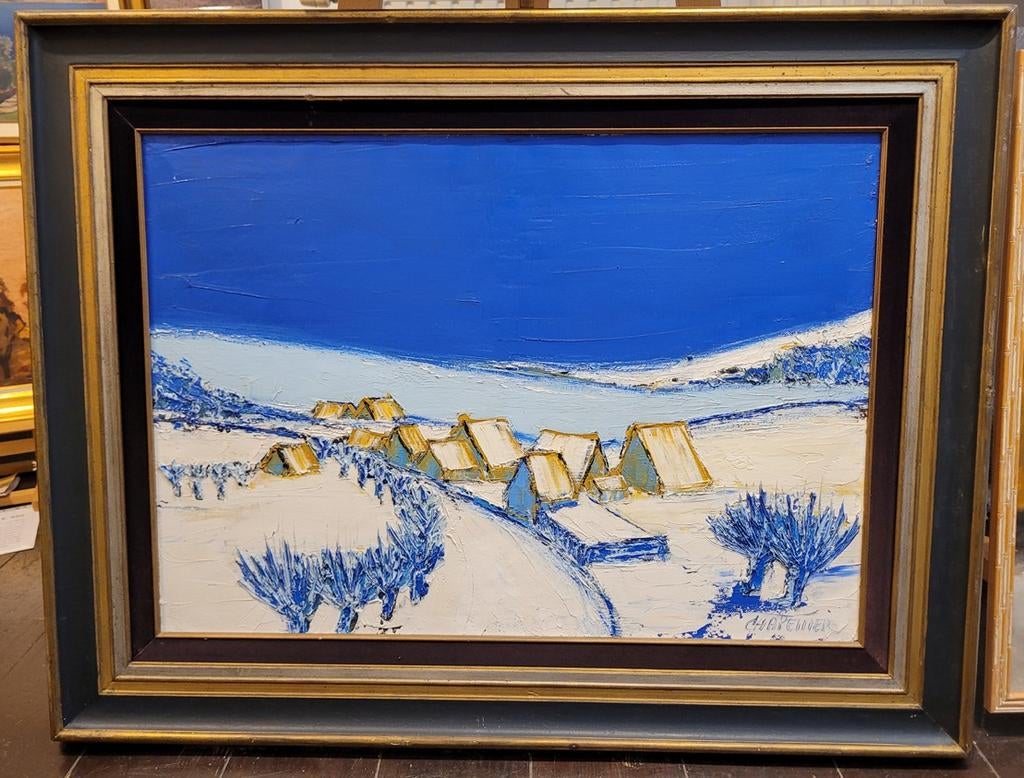 José CHAPELLIER,  winter, Antiquités & Art, Art | Peinture | Classique, Enlèvement