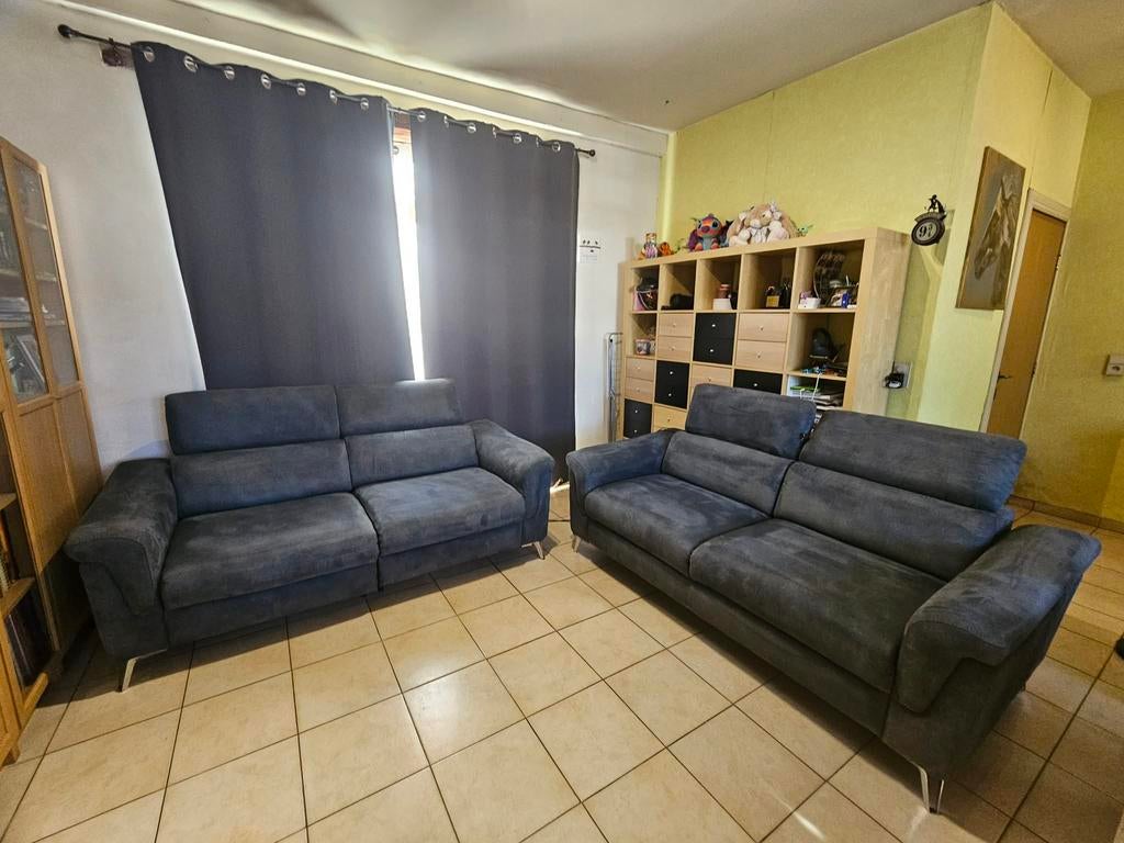 Salon, Maison & Meubles, Canapés | Coins salons complets, Comme neuf, Enlèvement