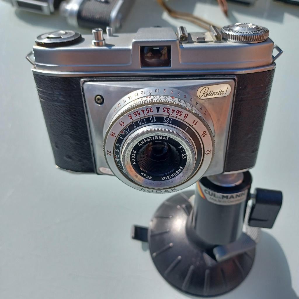 Kodak Retinette F avec Angénieux Anastigmat 45 mm f/3.5, TV, Hi-fi & Vidéo, Appareils photo analogiques, Enlèvement ou Envoi, Utilisé
