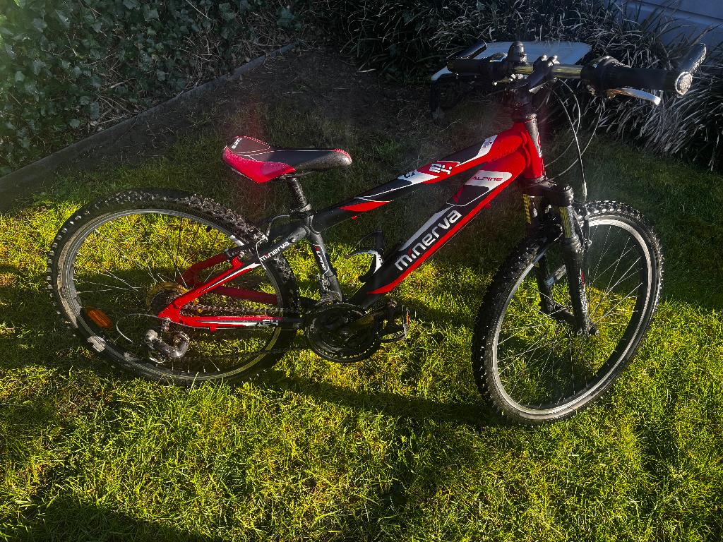 Minerva kinder mtb 24", Hardtail, Ophalen, Gebruikt, Overige merken