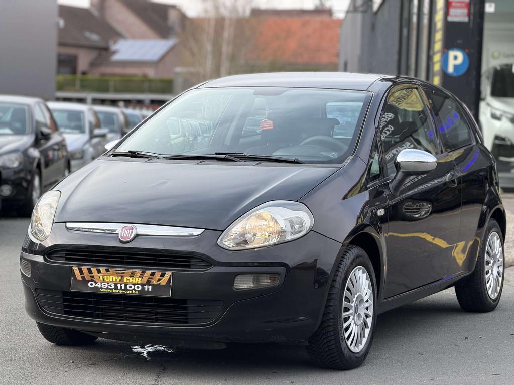 Fiat Punto Evo 1.3D*CLIMA*Garantie 12MContrôle Technique, Stof, Zwart, 4 cilinders, Zwart