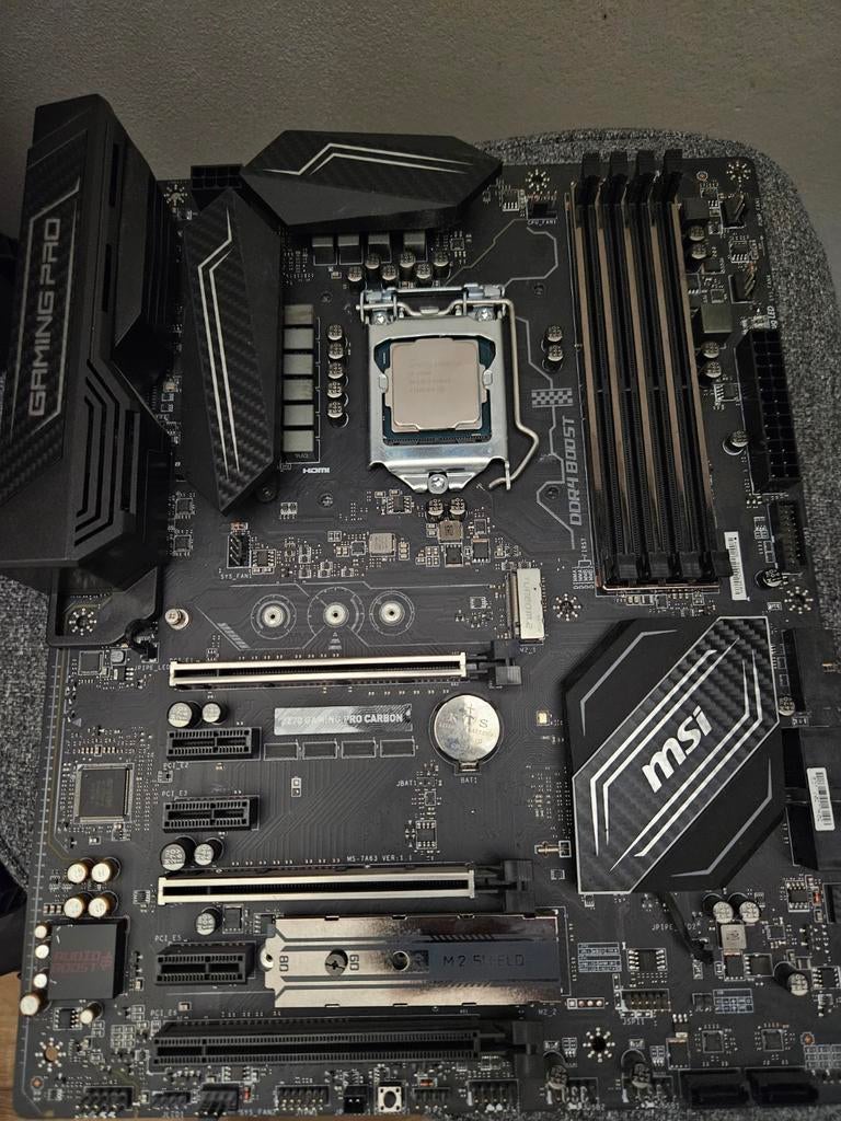 Carte mère msi z270 gaming pro avec processeur, Informatique & Logiciels, Enlèvement, Comme neuf, Intel