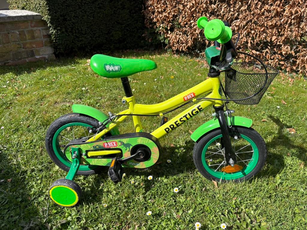 Vélo pour enfants avec roues d'entraînement, Enlèvement, Comme neuf, Stabilisateurs