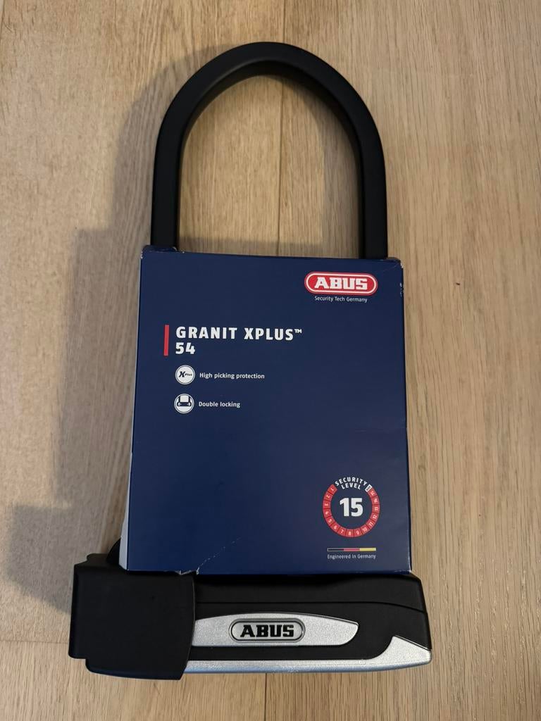 ABUS Granit X-plus 54/160HB300 hangslot - NIEUW - 15/15, Ophalen of Verzenden, Nieuw, Beugelslot