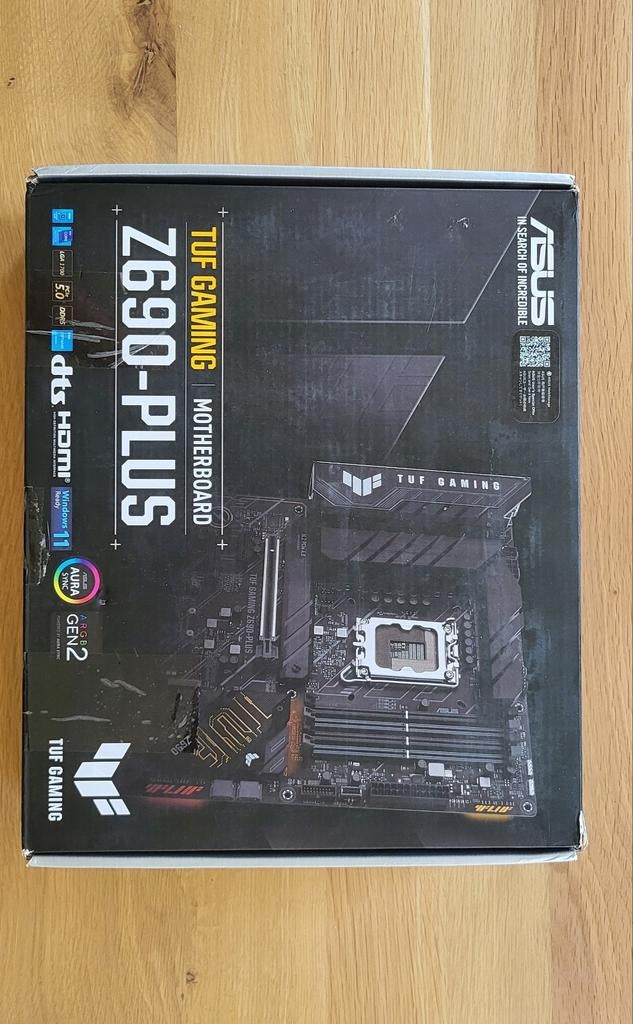 Carte mère PC Asus Tuf gaming Z690-plus, Informatique & Logiciels, Enlèvement ou Envoi, DDR5