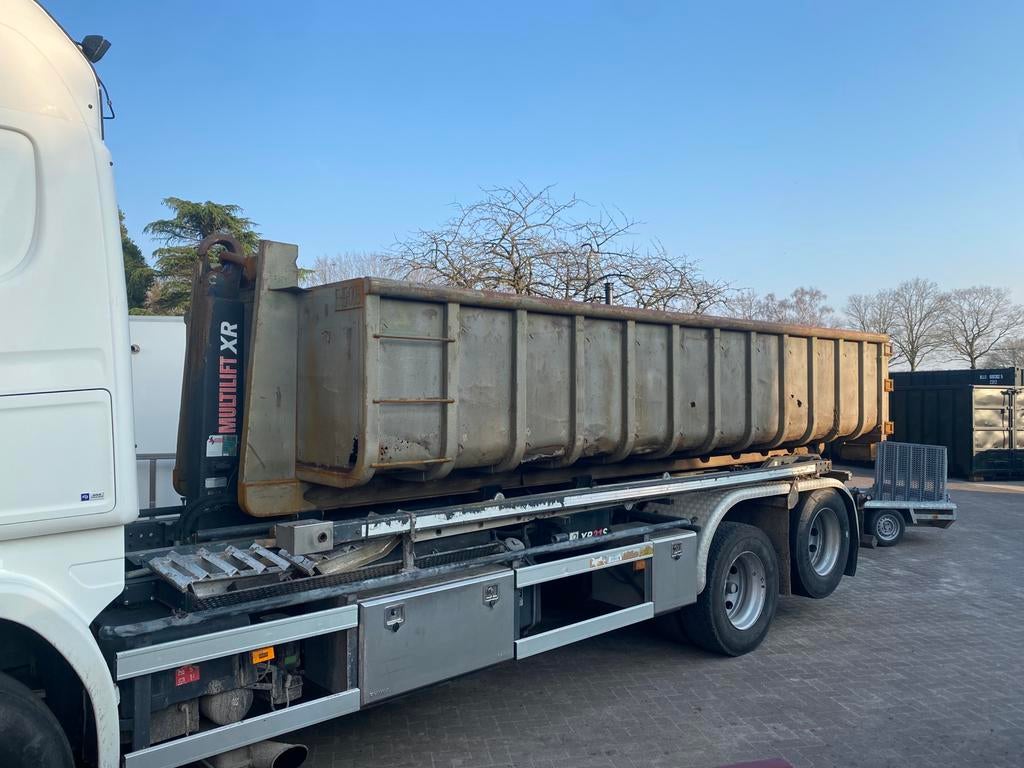 Poubelle Leebur Hookarm 15m3 avec conteneur Work on NCH, Enlèvement