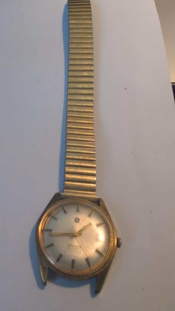 Montre Nivada Automatic 17 Rubis – Vintage – Fonctionnelle, Enlèvement ou Envoi, Or