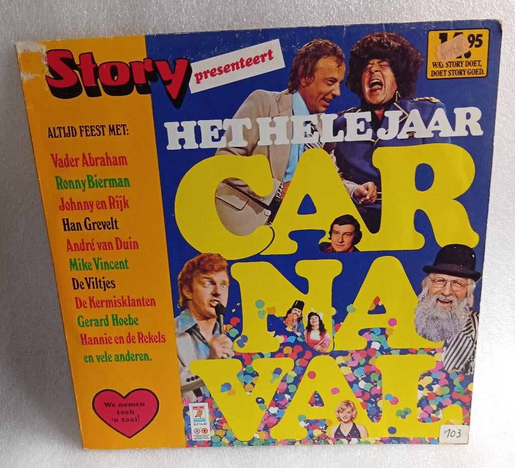 Carnaval, Cd's en Dvd's, Ophalen of Verzenden