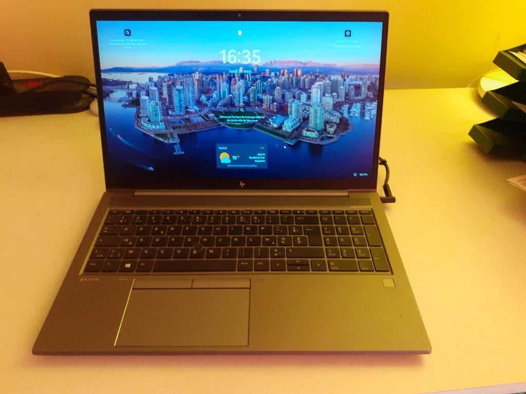 HP Zbook Firefly 15' G8, 32gb ram, nvidia T500, i7-1185g7, 32 GB, 512 GB, SSD, Azerty