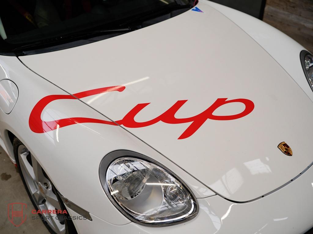 Porsche Cayman S 'CUP' race car 3.4 / French cup car - 1 of, Autos, Porsche, 2 places, Boîte manuelle, Alcantara, Cayman