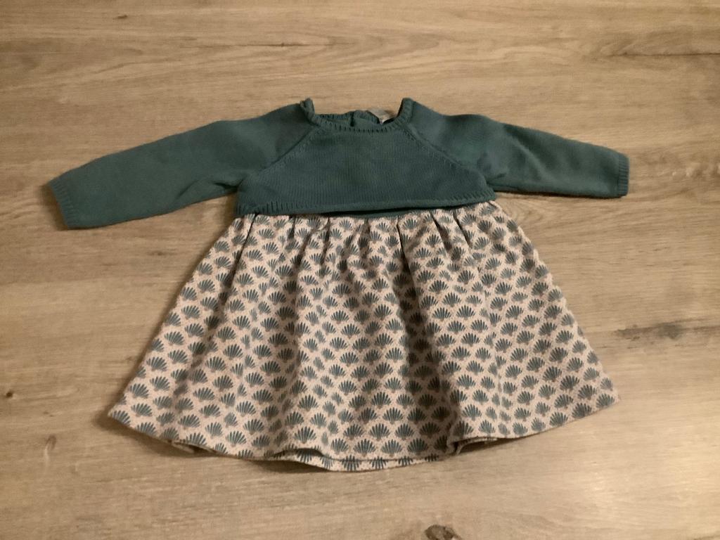 Costume une pièce pour petite fille (taille 68), Enlèvement ou Envoi, Ensemble, Comme neuf, Obaibi