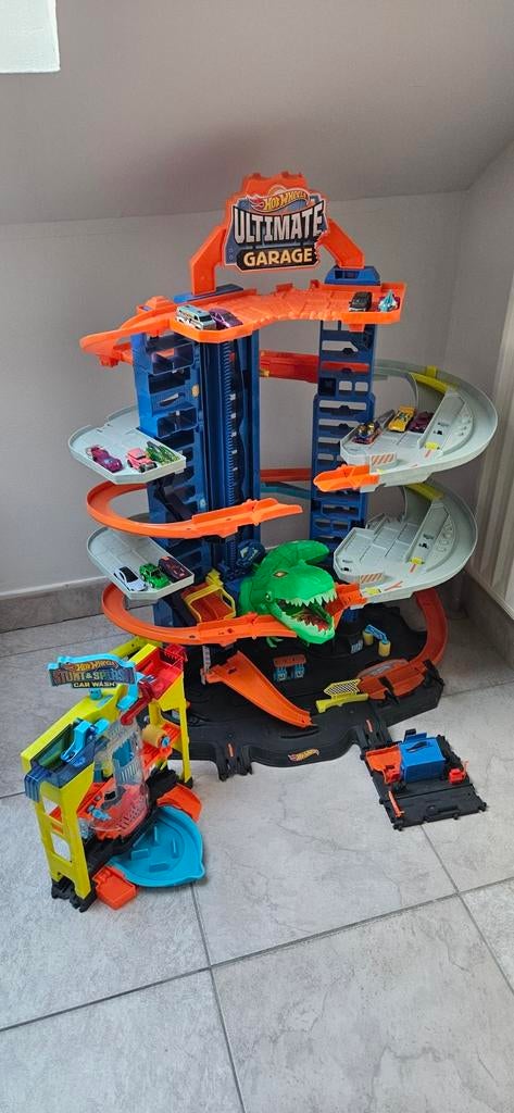 Hot Weels Ultimate Garage Dinosaurus, Enlèvement