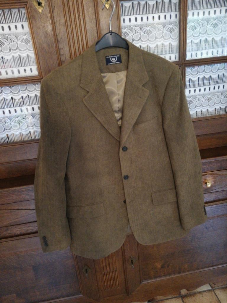 Veston homme Clarck&Hillman brun. Taille 50. Neuf, Enlèvement ou Envoi, Comme neuf, Brun