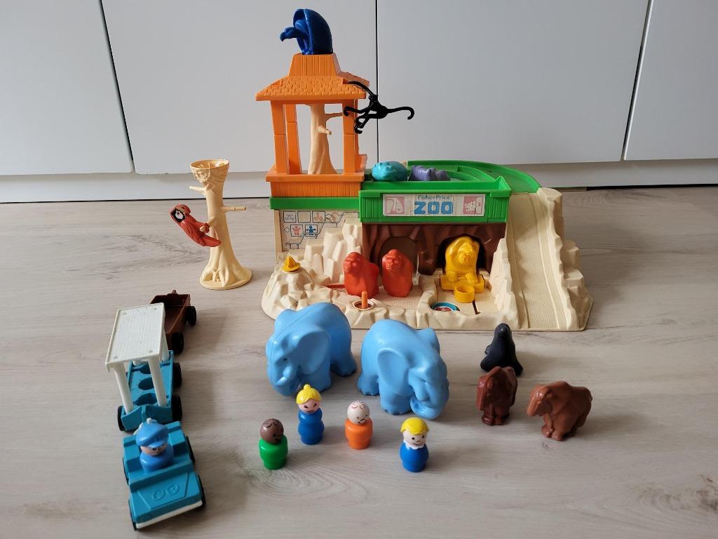 interessant lot vintage fisher price, aparte sets kopen kan, Kinderen en Baby's, Speelgoed | Fisher-Price, Ophalen, Gebruikt, Speelset