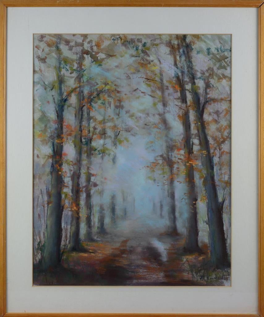 Lode Gevaert - Pastel sur papier, Antiquités & Art, Enlèvement
