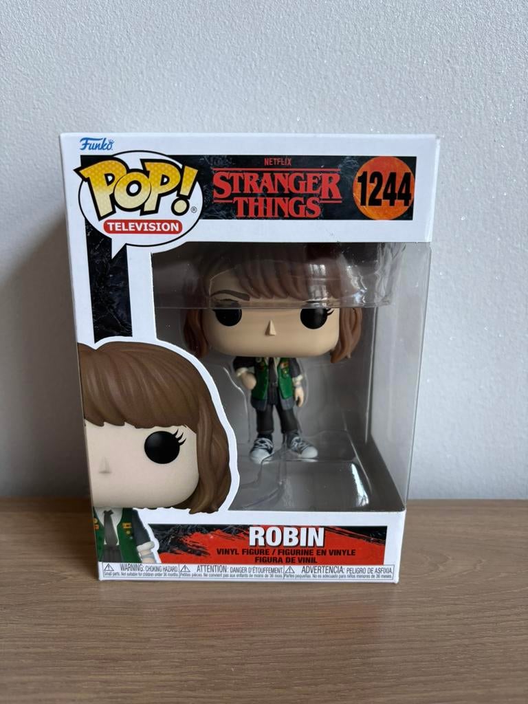 Funko pop Robin (1244) Stranger Things, Enlèvement, Comme neuf