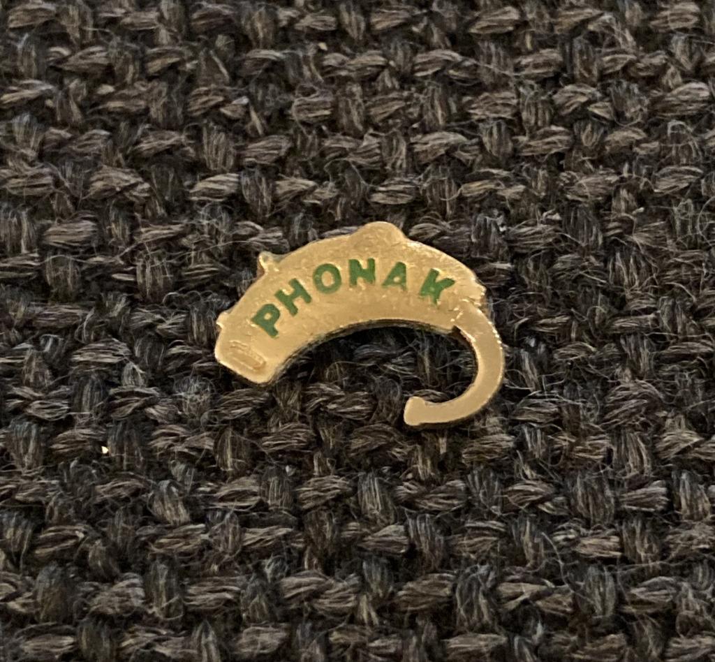 PIN - PHONAK - HOORTOESTELLEN, Verzenden, Gebruikt, Merk, Speldje of Pin