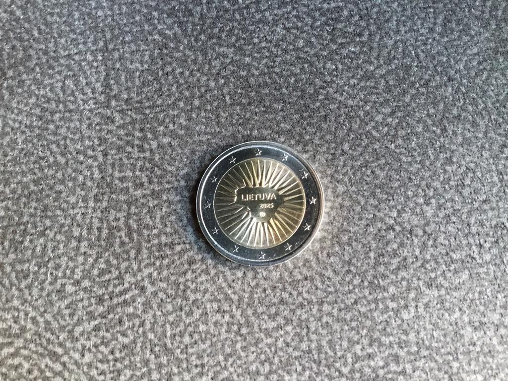 2025 Litouwen defensie unc, Ophalen of Verzenden, Overige landen, 2 euro, Losse munt