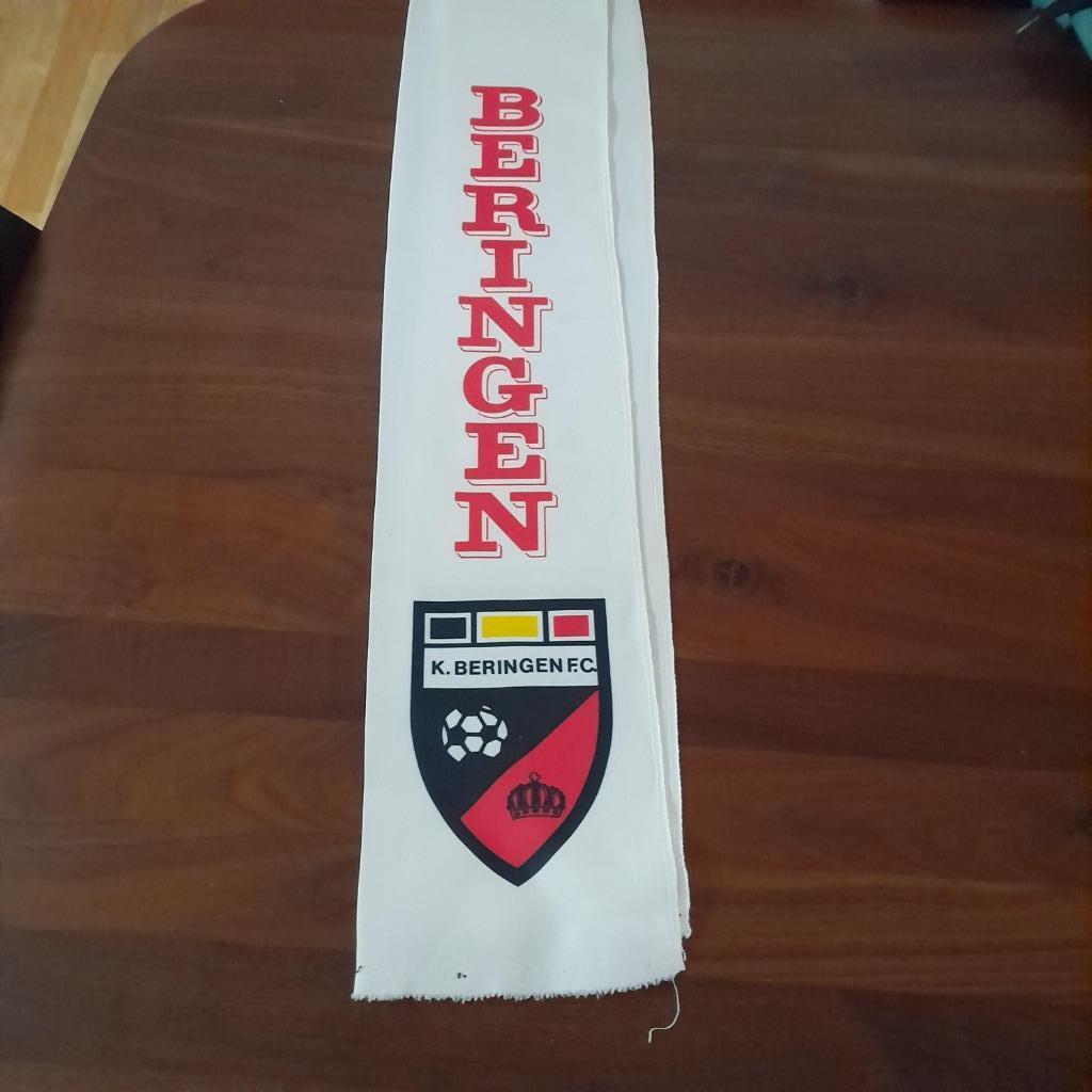 Echarpe / Sjaal K.Beringen FC 1979/1980, Sport en Fitness, Voetbal, Ophalen of Verzenden, Nieuw, Clubaccessoires