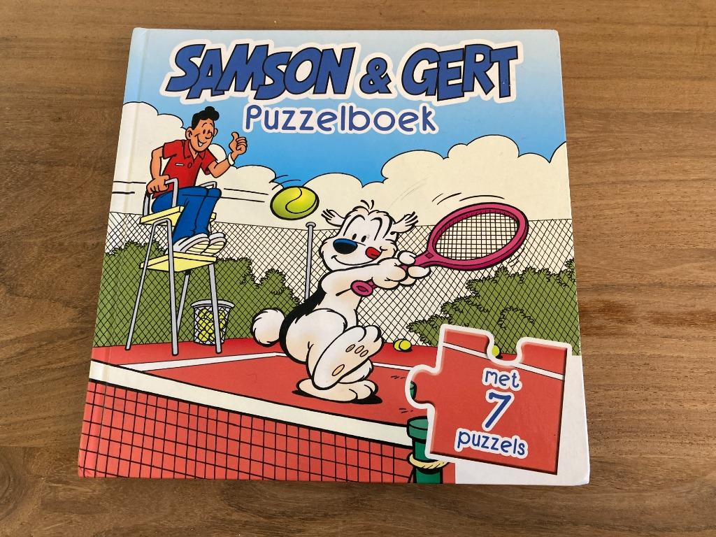 Puzzelboek Samson & Gert - Studio 100, Kinderen en Baby's, Speelgoed | Kinderpuzzels, Ophalen of Verzenden, Minder dan 10 stukjes
